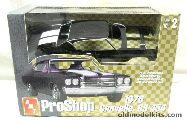 AMT 1/25 1970 Chevrolet Chevelle SS 454 Pro Shop - Completely Factory Painted, 31217 plastic model kit